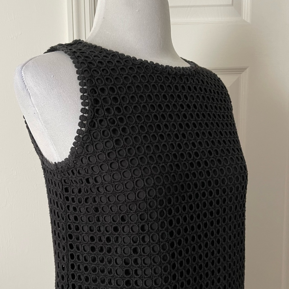 LOFT Black Lace Shift Dress - Picture 4 of 7